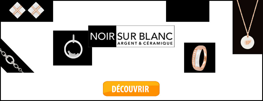 Collection de bijoux Noir sur Blanc
