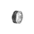 Bague acier pour homme