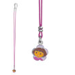 Collier 'Dora Exploratrice' en argent 925/1000e - Fuchsia - Enfant