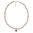 Collier 'Dora Artiste' en argent 925/1000e - Multicolore - Enfant