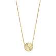 Collier MINIMAL forme spirale en plaqué Or (327296)