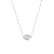 Collier argent rhodié 925/1000e