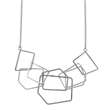 Collier avec carrés en Acier (317078)
