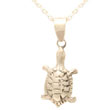 Collier argent tortue - Enfant