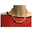 Collier pierres fines Agate rouge'