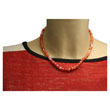 Collier pierres fines Agate rouge'