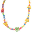 Collier papillon multicolore - Enfant