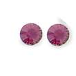 Boucles d'oreilles argent 925/1000e OZ vioelt amethyste (0,80 g) - (101884)