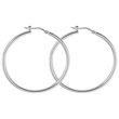 Boucles d'oreilles créoles argent 925/1000e (10 mm)