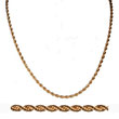 Chaîne collier plaqué or Eugénie (45 cm)