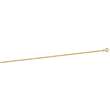 Chaine plaqué or gourmette (42 cm) - (3527242)
