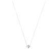 Collier Dauphin - Oxyde zirconium teinté rose - Argent 925/1000 rhodié  - Enfant