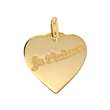 Pendentif coeur inscription 'Je t'aime' en Or 375/1000 (396118)