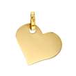 Pendentif coeur plein en Or 750/1000 (306036)