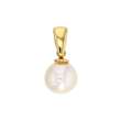 Pendentif en Or 375/1000 avec perle d'eau douce 6 mm (396210)