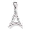 Pendentif  argent 925/1000e OZ la tour eiffel - 1,10 g - (301730)