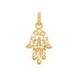 Pendentif Main de Fatma ajouré en Or 750/1000 - petit modèle (3060120)
