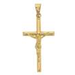 Pendentif croix avec le Christ en Or 750/1000 (305002)