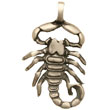 Pendentif acier Scorpio V - Homme