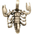 Pendentif acier Scorpio IV - Homme