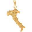 Pendentif plaqué or Italia