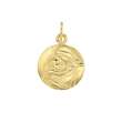 Médaille ronde plaqué or 'Vierge à l'enfant' (3260231)