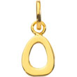 Pendentif plaqué or