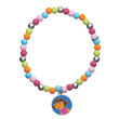 Bracelet souple 'Dora Artiste' en argent 925/1000e - Multicolore - Enfant