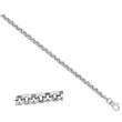Bracelet or gris 750/1000e (18 cm)