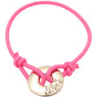 Bracelet souple ''Haloke fushia