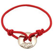 Bracelet souple ''Haloke rouge