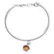 Bracelet rigide 'Dora exploratrice' argent 925/1000e - Rose - Enfant