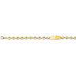 Bracelet identité or jaune - Enfant
