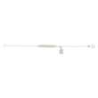 Gourmette Fillette oxyde de zirconium - Argent 925/1000 rhodié  - Enfant