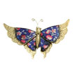 Broche sphinx VII bleue