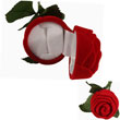 Ecrin bague Désir rouge 
