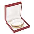 Ecrin bracelet gainé - Rouge 