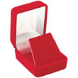 Ecrin pour boucles d'oreilles - Rouge