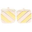 Boutons de manchettes Alvise bicolores