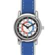 Montre pédagogique bracelet synthétique bleu - Enfant