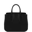 Camelia - Sac à main en cuir - Noir (TL141728)