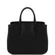 Camelia - Sac à main en cuir - Noir (TL141728)