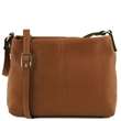 TL Bag - Sac bandoulière en cuir souple - Cognac (TL141720)