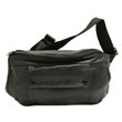 Sac banane cuir Amalia VI noir - Homme