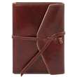 Journal / Carnet en cuir - Marron (TL142027)