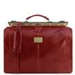 Madrid - Sac de voyage en cuir - Petit modèle - Rouge (TL1023)