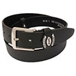 Ceinture Jarrett cuir noir - Homme