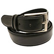 Ceinture Federico cuir noir - Homme