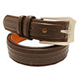 Ceinture Ilario V cuir marron - Homme