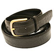 Ceinture Ronan II cuir noir - Homme